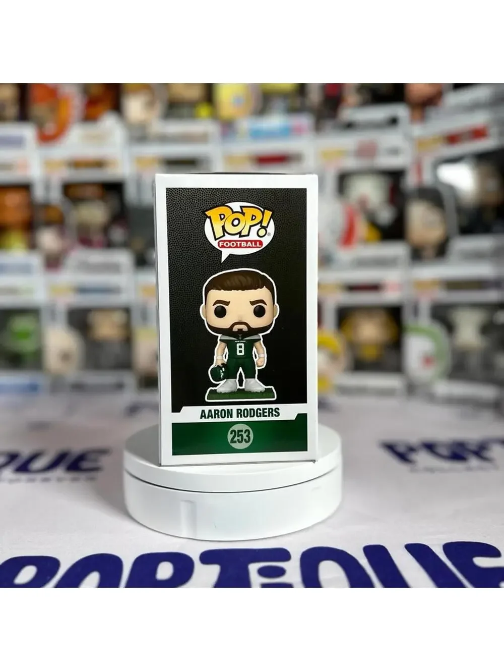 NFL New York Jets Aaron Rodgers Funko Pop! Vinyl Figure #253